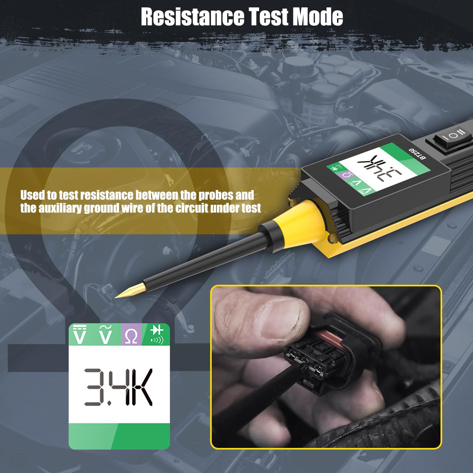 Circuit Breaker Finder - Détecteur de court-circuit automobile avec lumière,