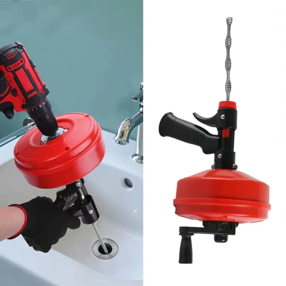 Plumbing Snake Drain - Déboucheur de canalisation professionnel flexible 5-10m