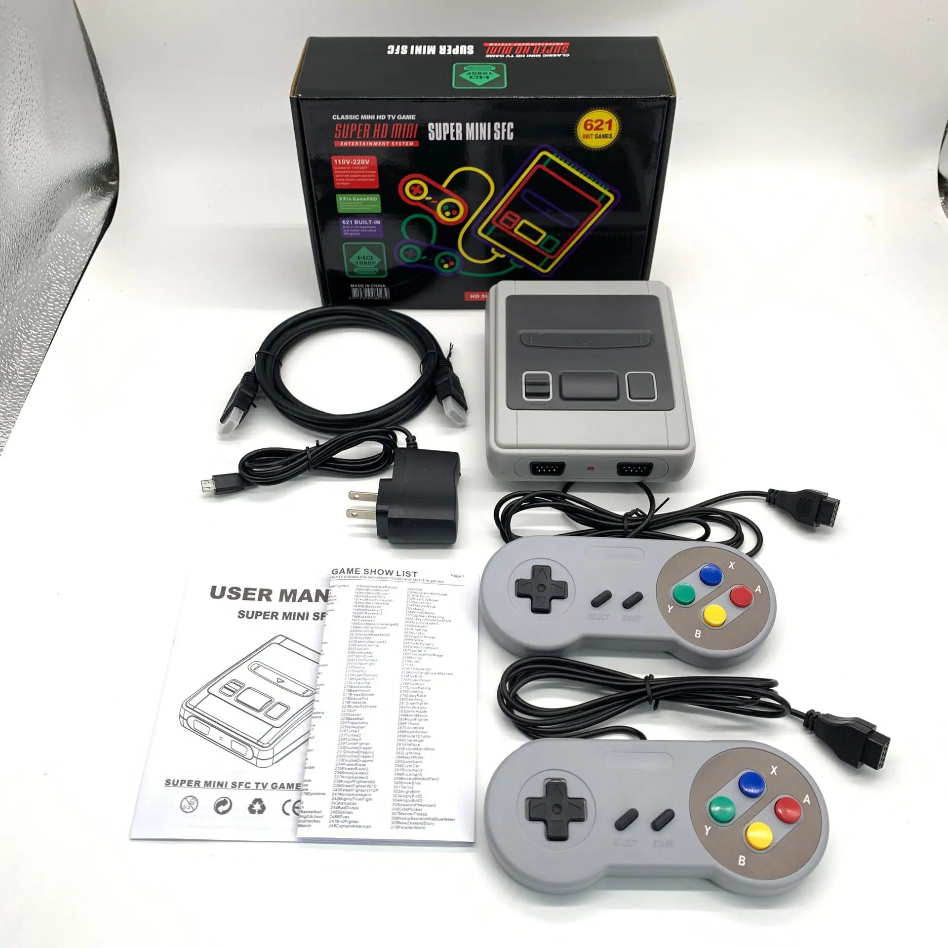 SFC621 Mini Console de jeu vid - Home Improvement Snes avis et prix
