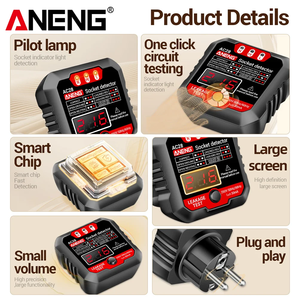 Détecteur de polarité de prise - Circuit Breaker Finder avis et prix