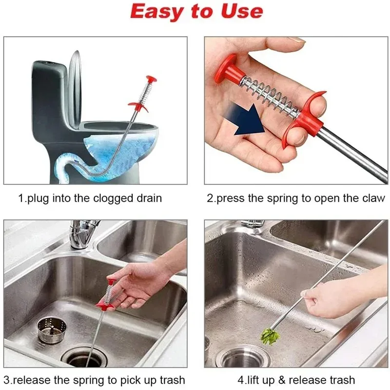 Outil de nettoyage de tuyau de - Plumbing Snake Drain avis et prix